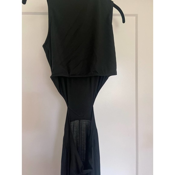 Rachel Pally black jumpsuit with cutouts. Super soft, stretchy material. - Picture 5 of 5